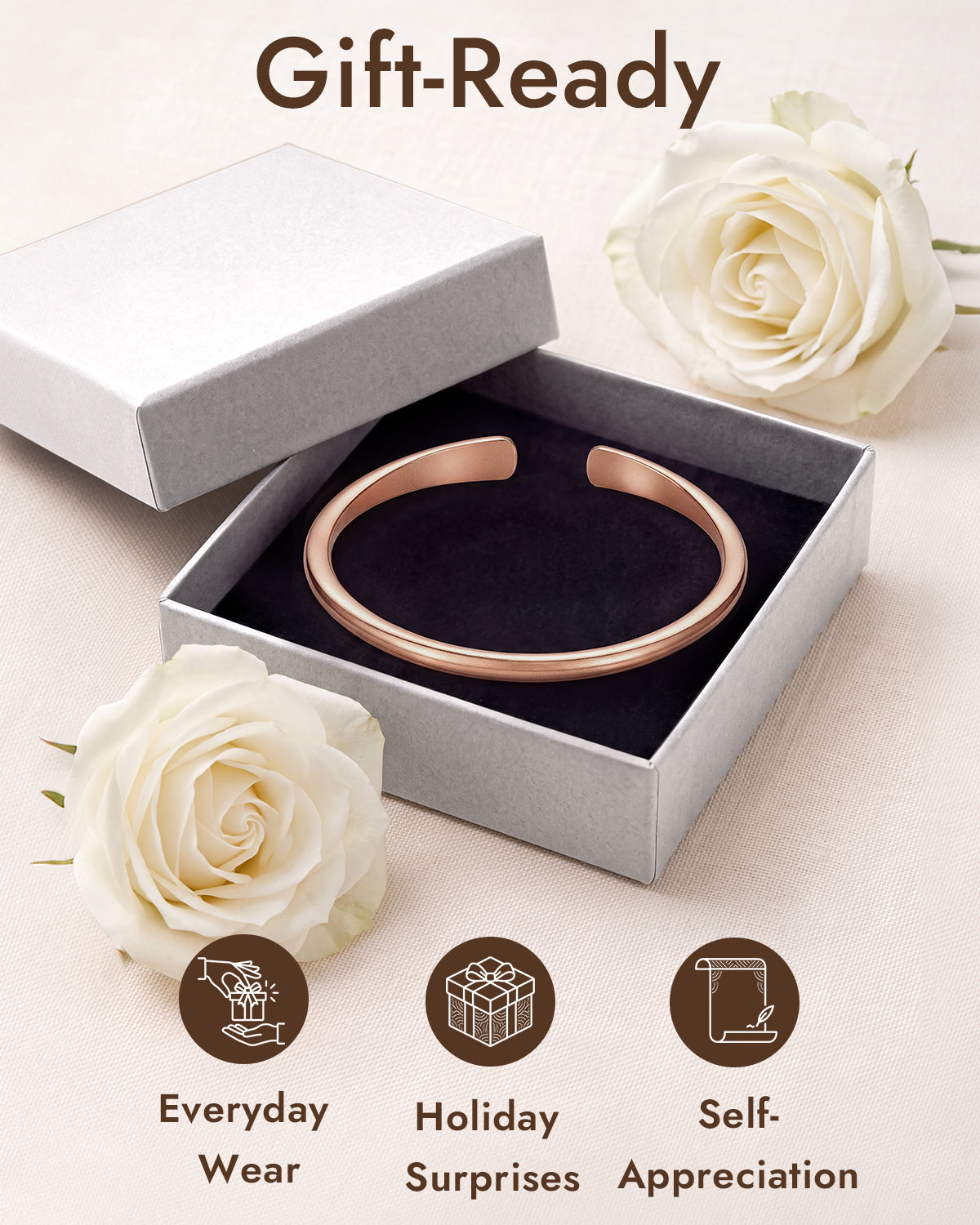 solid copper bracelet