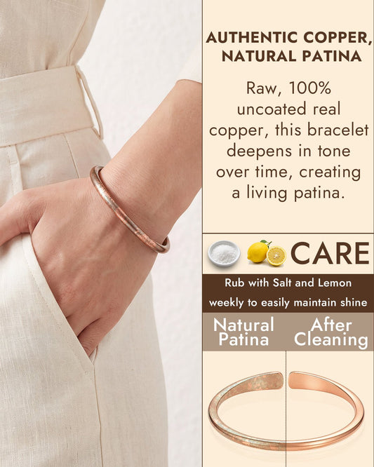 pure copper bracelet
