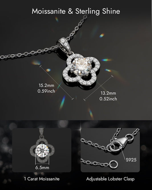 moissanite necklace