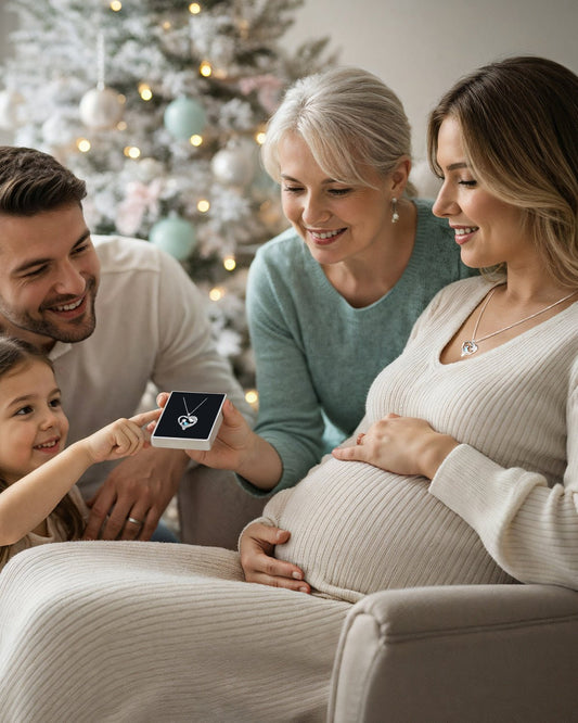 mom and daughter necklace
