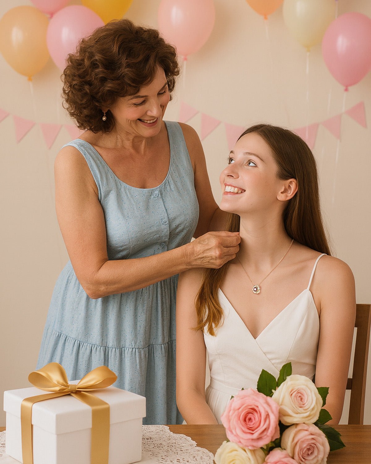 birthstone necklace for women