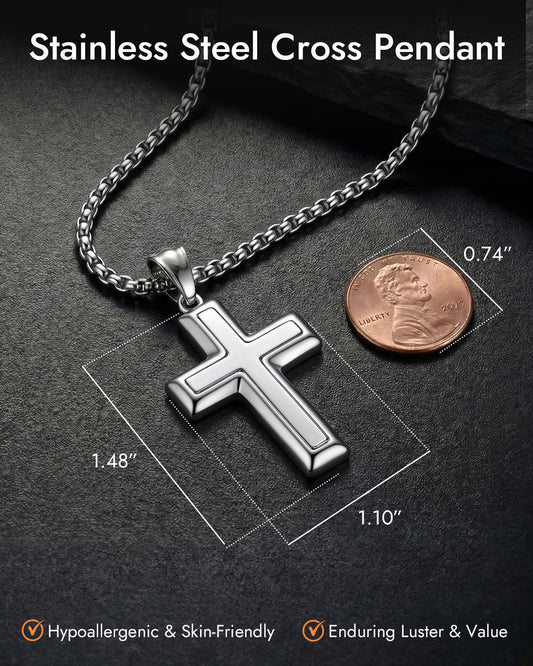 cross necklace for men