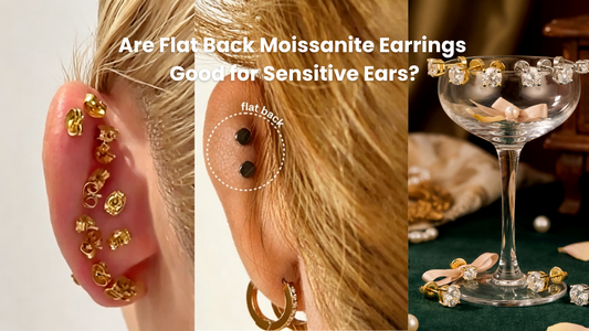 flat back earrings