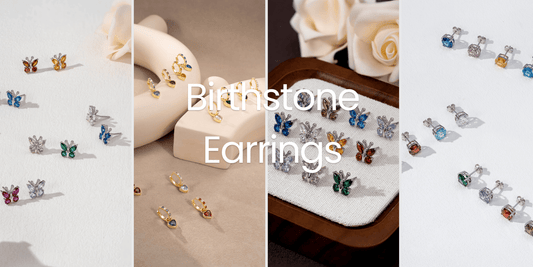 birthstone earrings
