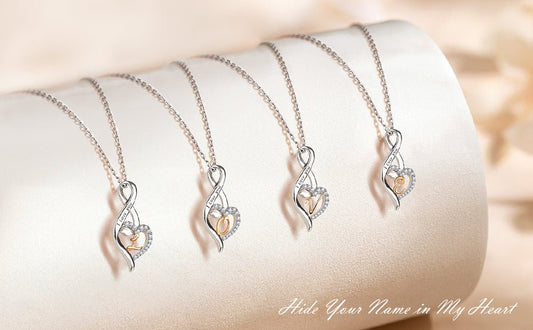 initial necklace for everyday wear