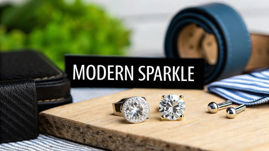 Best Moissanite Earrings for Men in 2025: A Style Guide - Molenia Jewelry