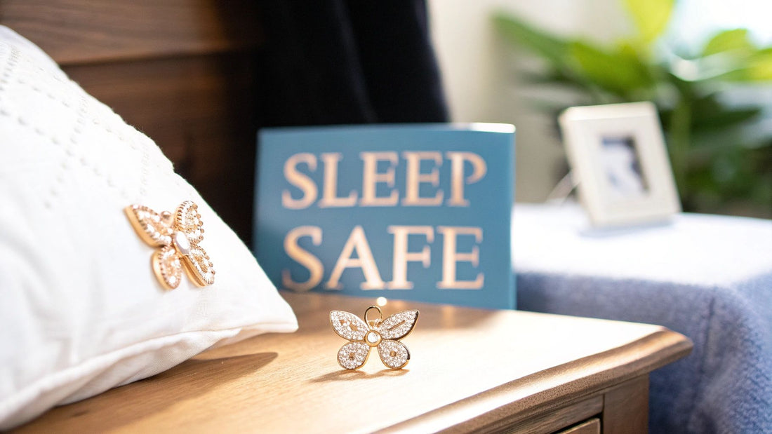 Can you sleep with butterfly back earrings: Risks, Safety, and Alternatives
