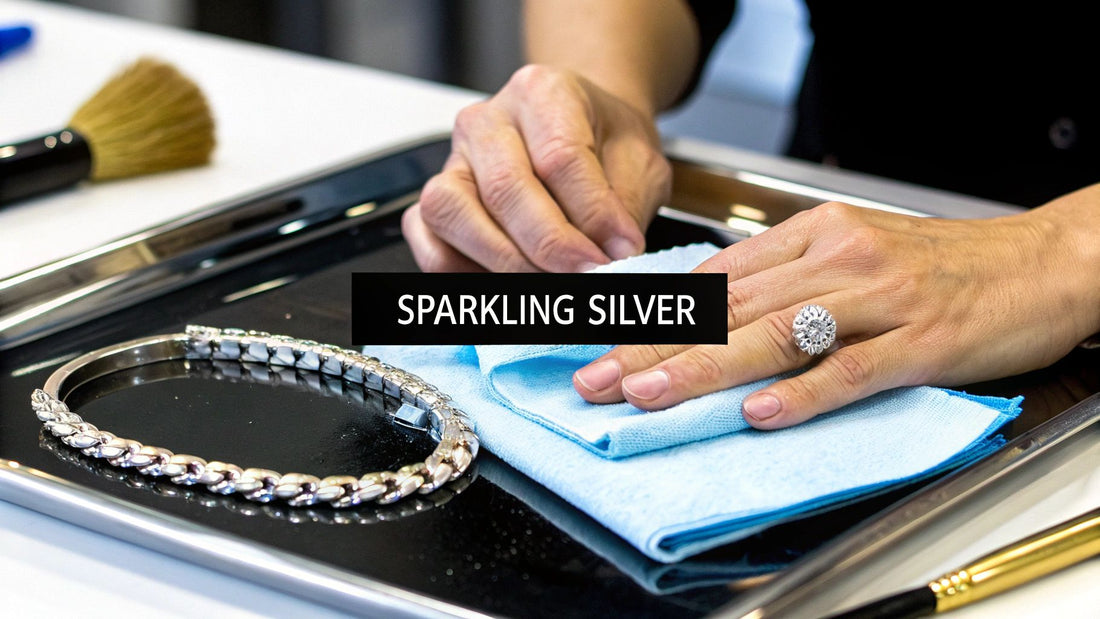 How to Polish Silver Jewelry and Make It Sparkle