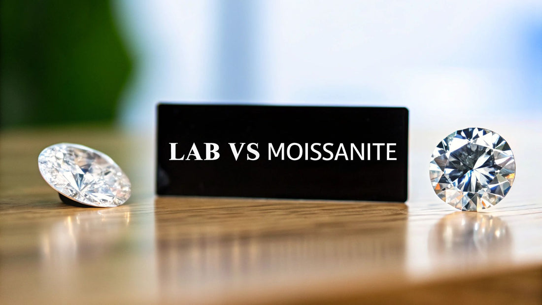 Lab Diamond vs Moissanite Which Should You Choose? - Molenia Jewelry