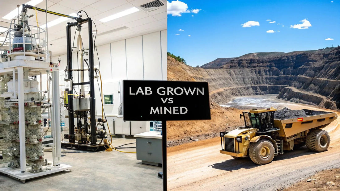 Lab Grown Diamonds vs Moissanite - Molenia Jewelry