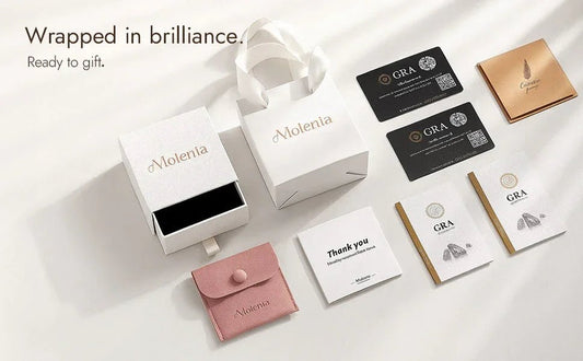 Stunning Moissanite Earrings of Molenia Jewelry - Molenia Jewelry