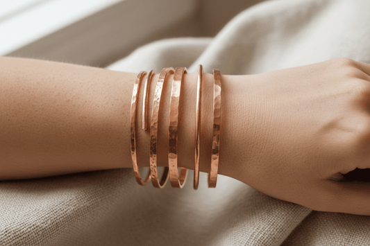 100% pure copper cuff bracelet