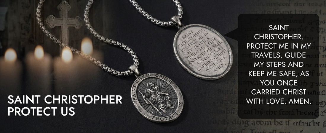 saint christopher necklace
