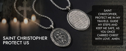 saint christopher necklace
