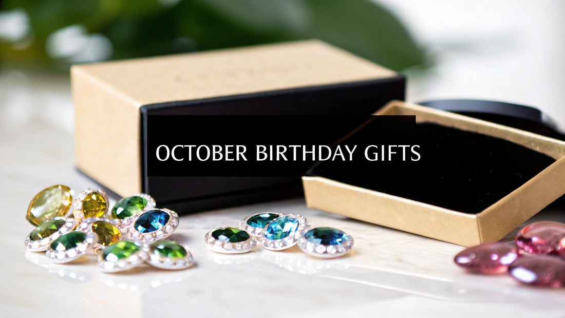 October jewelry gift