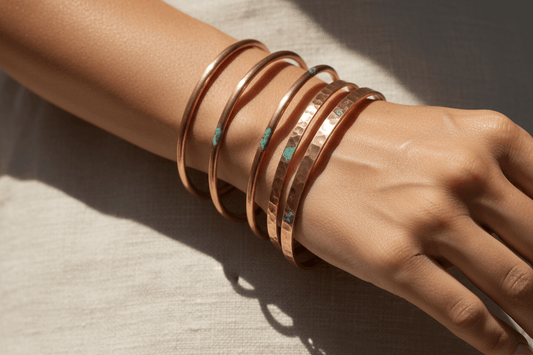 100% pure copper bangle