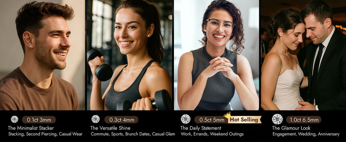 Why Flat Back Earrings Are the Best Choice for Sensitive Ears - Molenia Jewelry