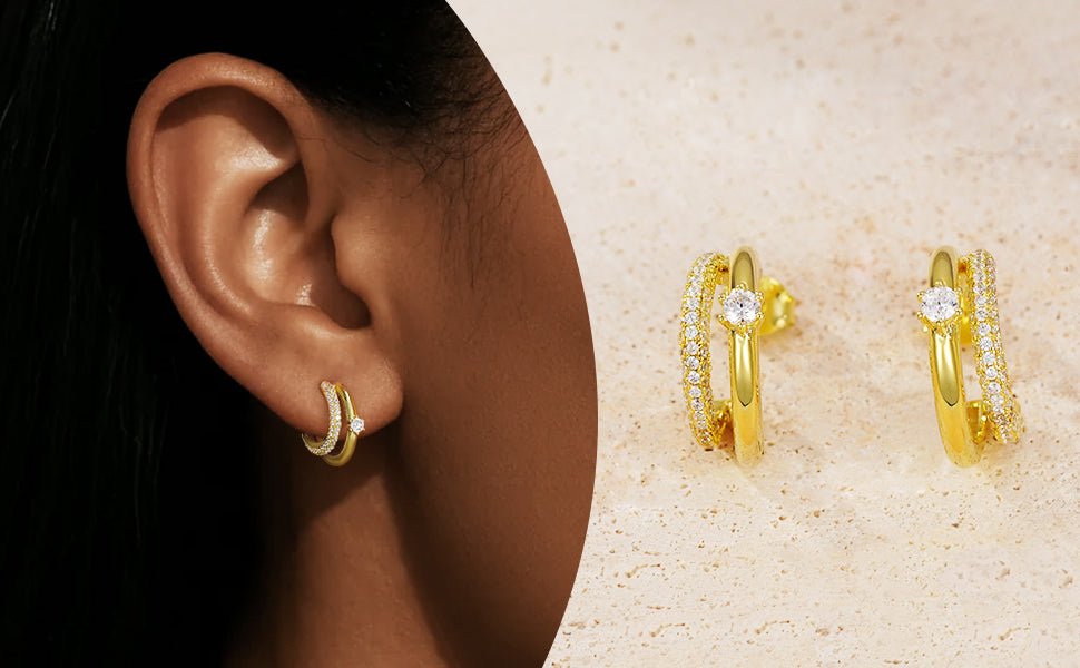 Your Guide to Gold and Silver Hoops - Molenia Jewelry