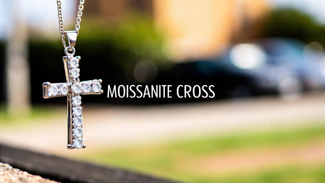 Your Guide to the Moissanite Cross Necklace - Molenia Jewelry