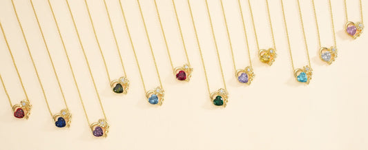 birth flower necklace