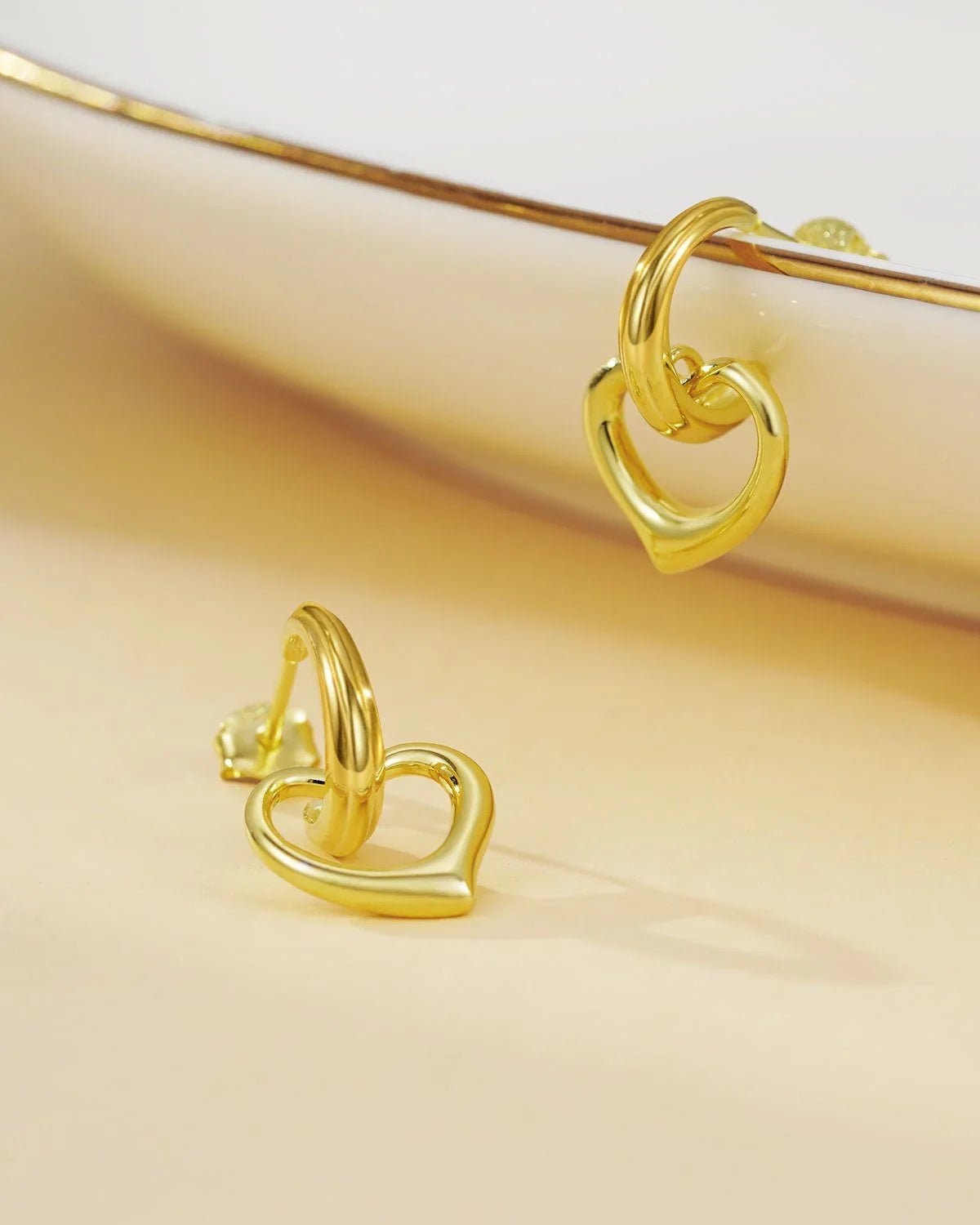 Heart Earrings - Molenia Jewelry