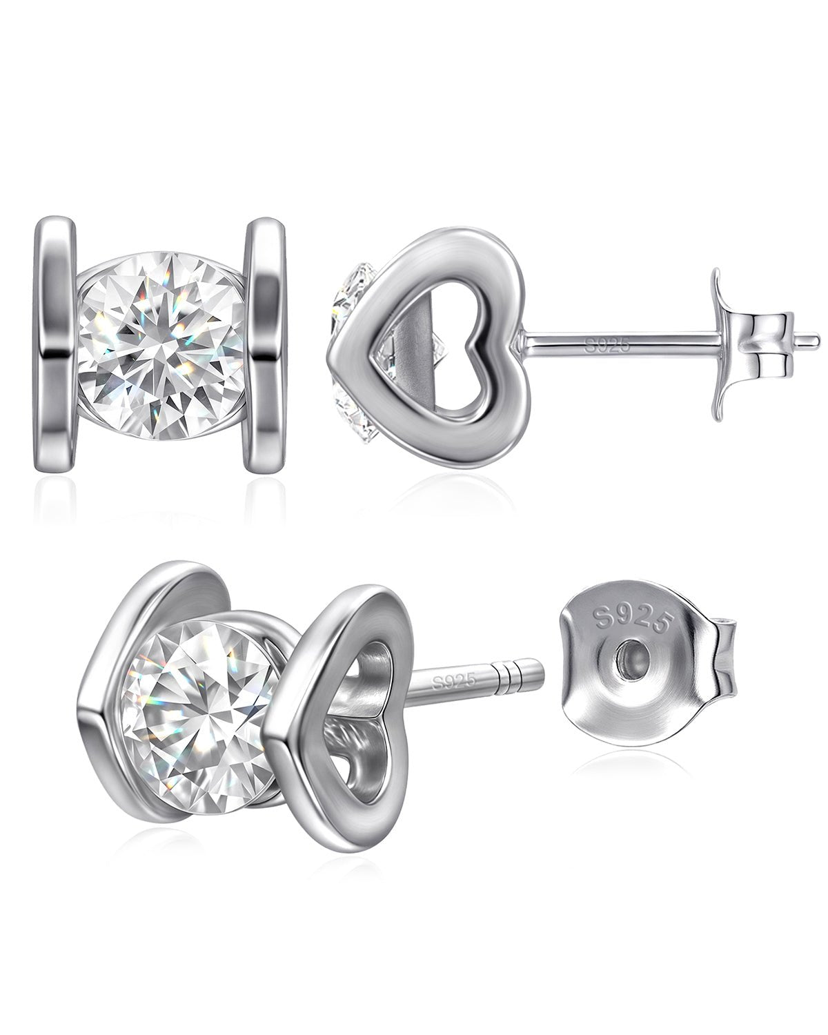 Moissanite Earrings - Molenia Jewelry