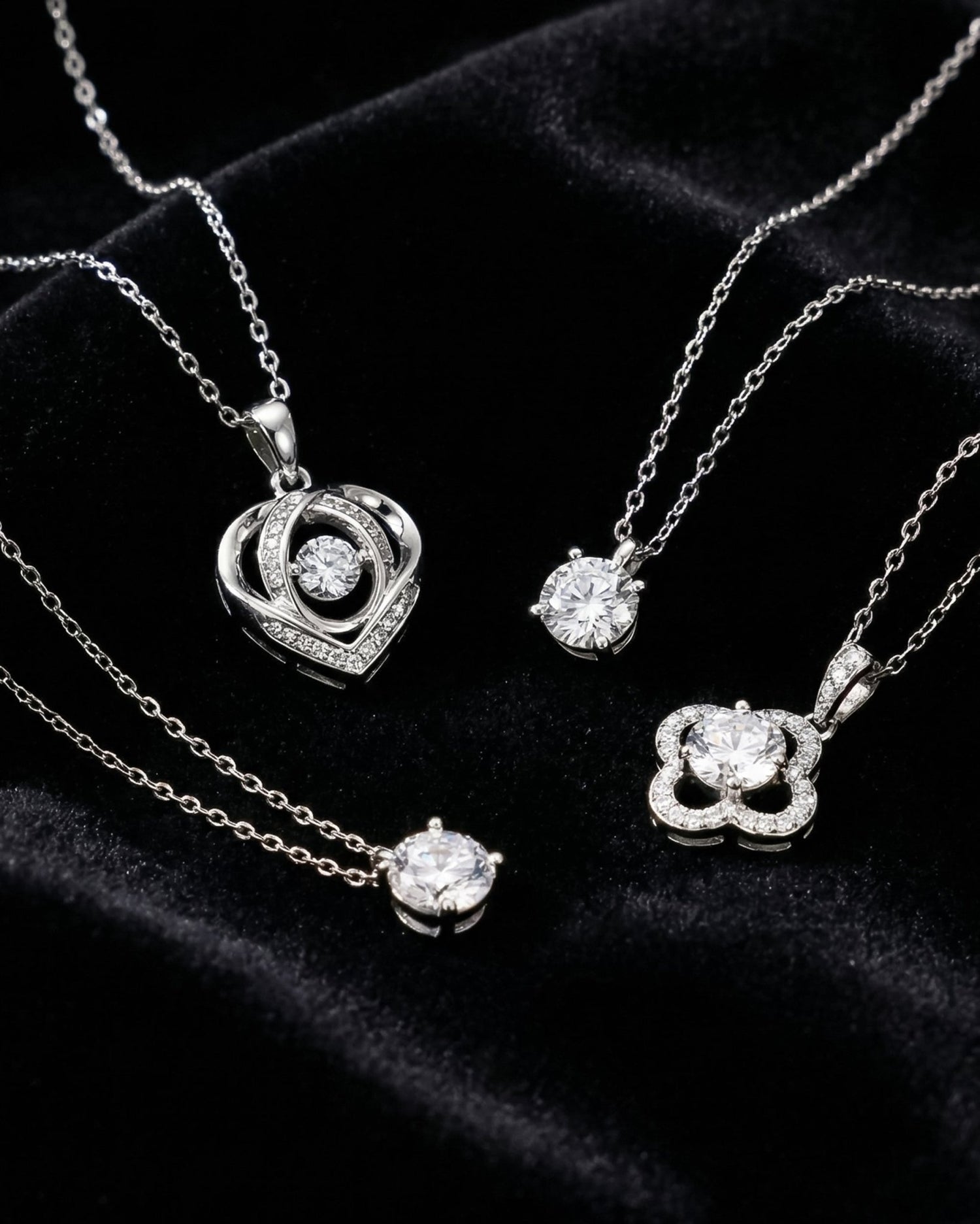 moissanite necklace
