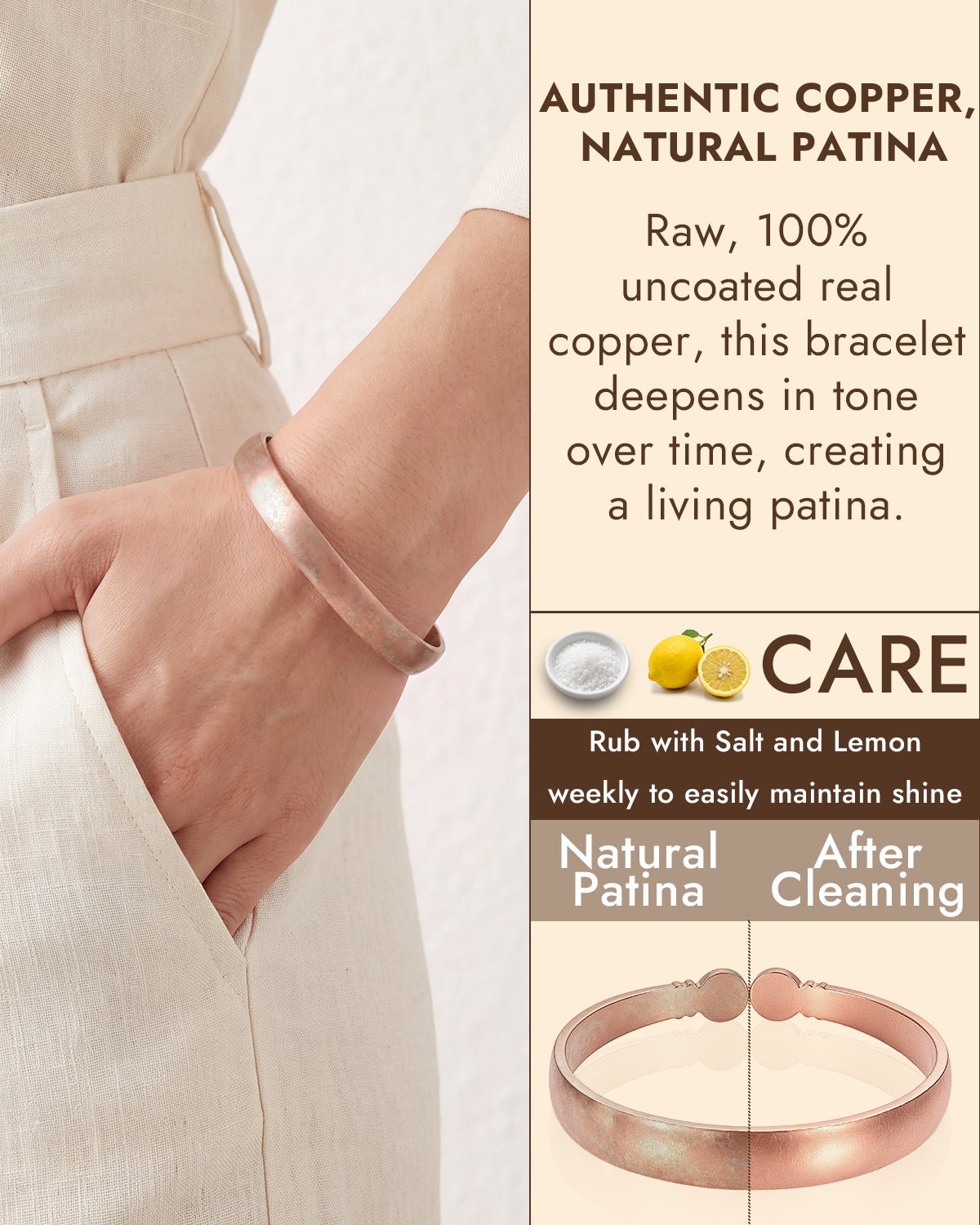 copper bracelet for women