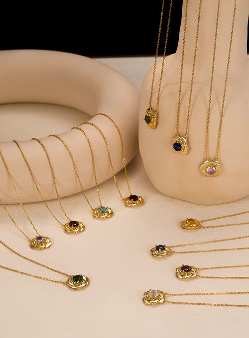 birthstone necklace
