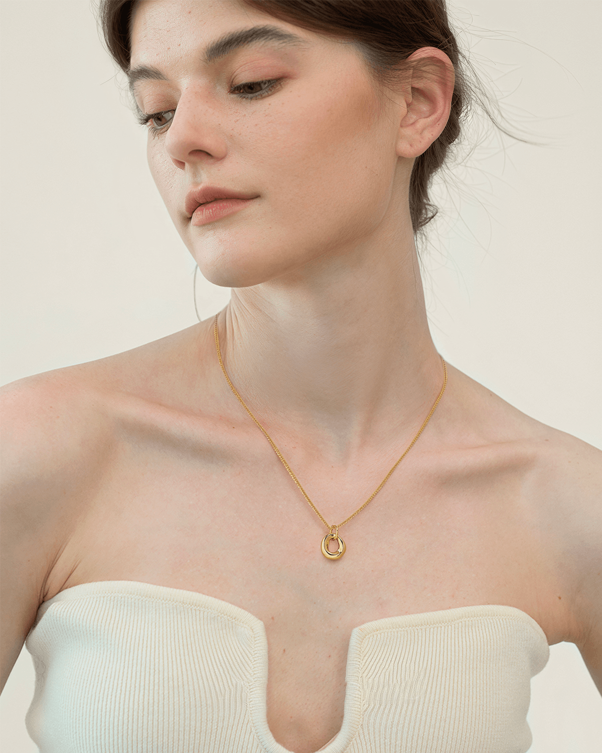 sterling silver gold pendant