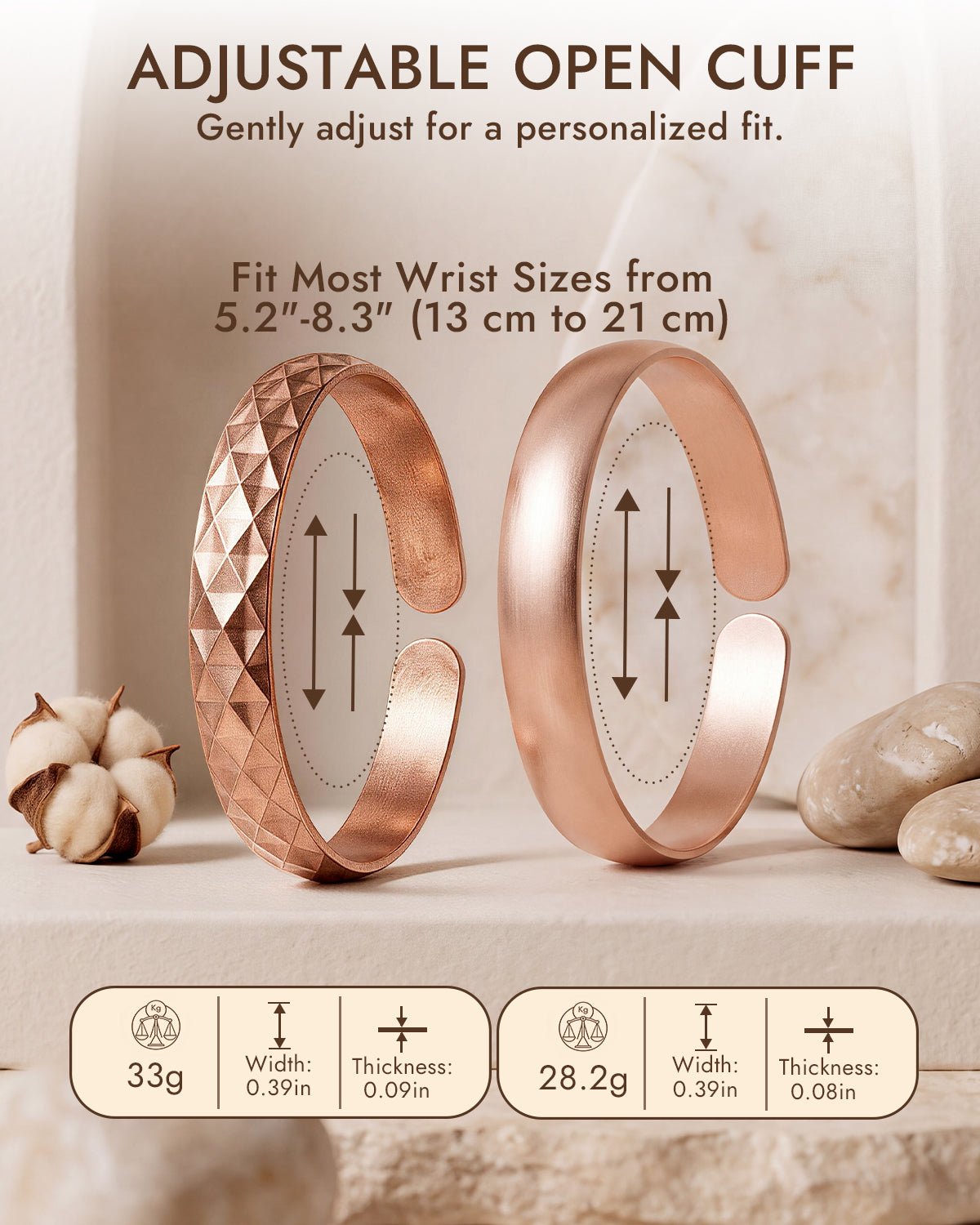 pure copper bracelet