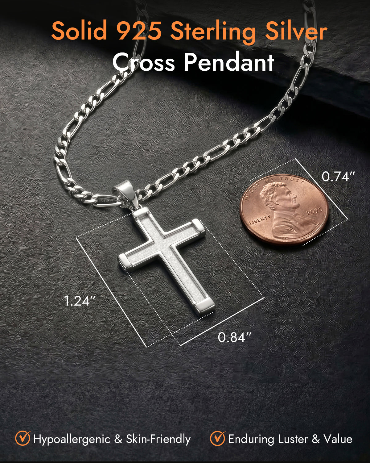 cross necklace for men