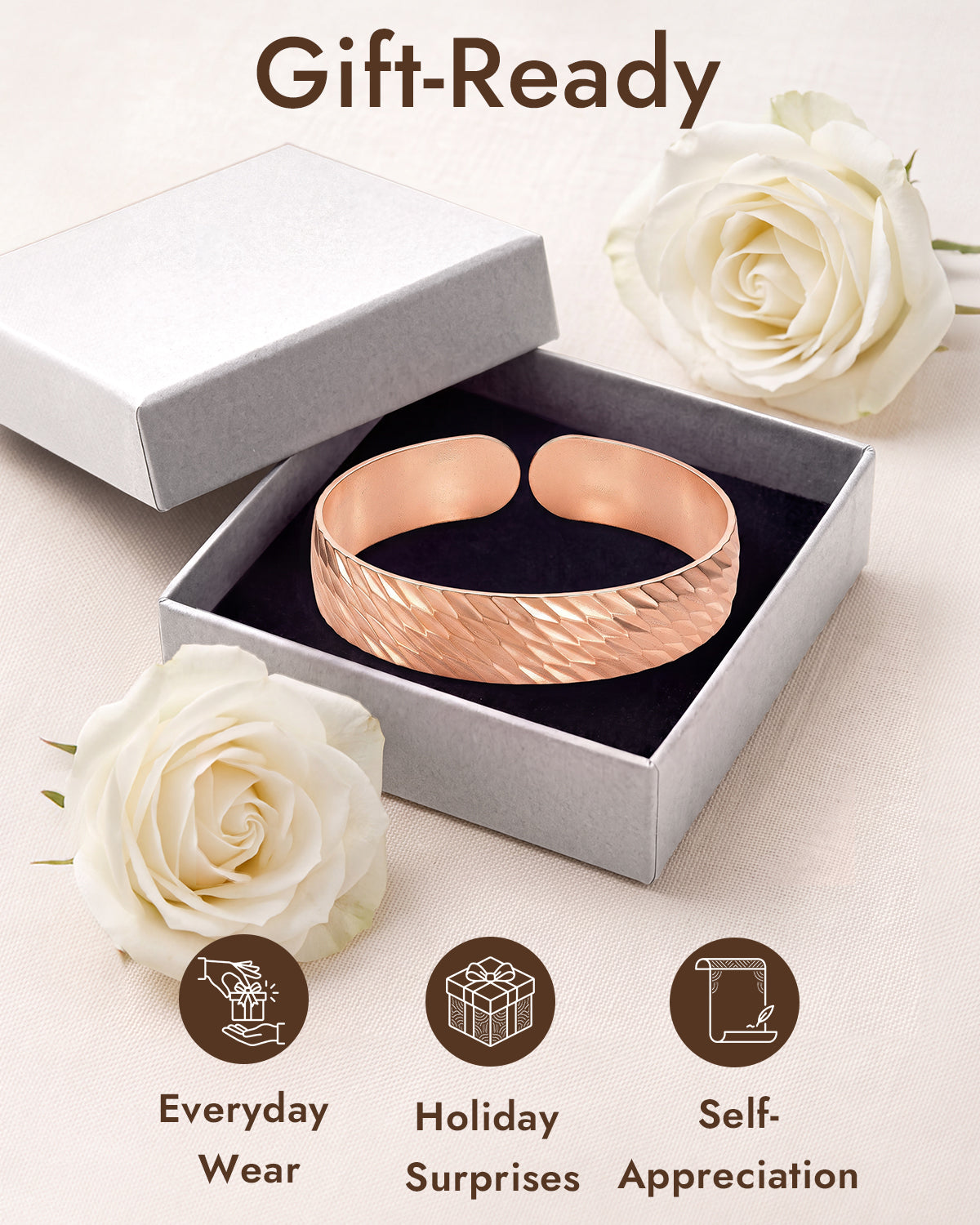 100% pure copper bangle