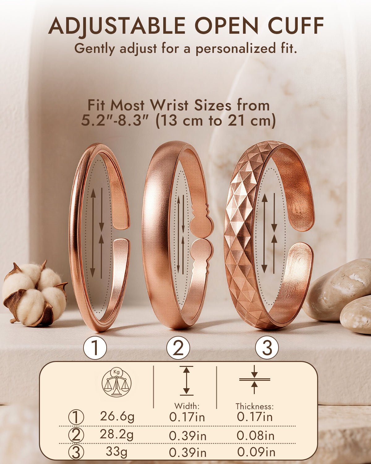pure copper bracelet