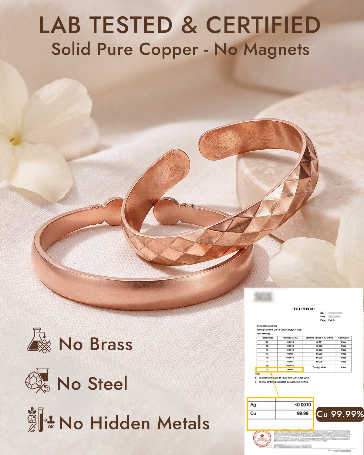copper bracelet for women