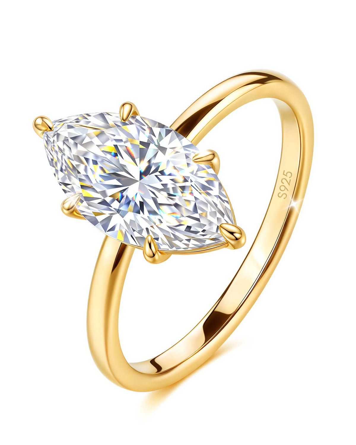 moissanite ring