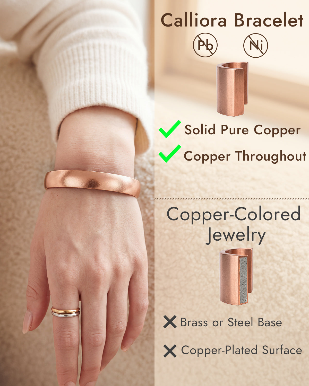 pure copper bracelet