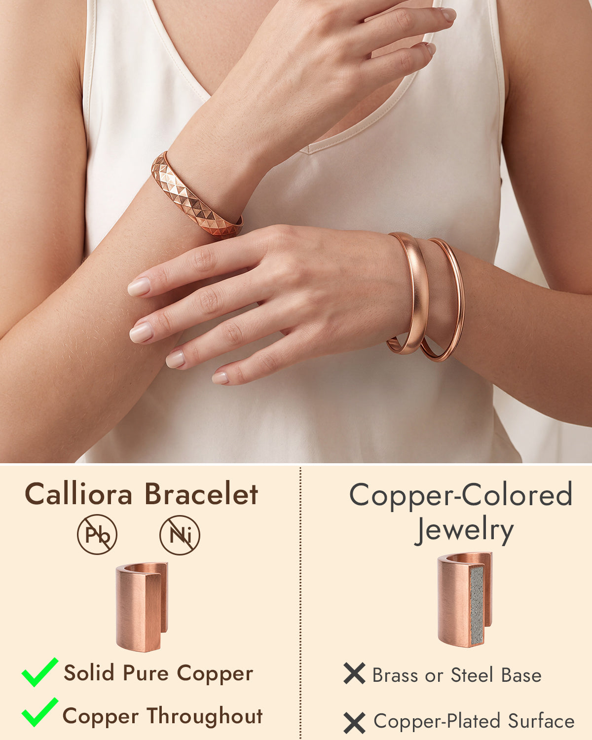 copper bracelet for women