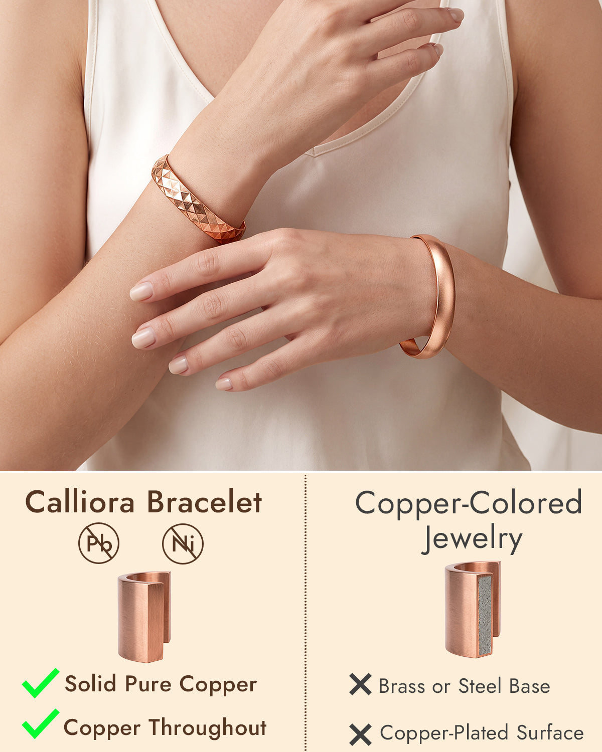 pure copper bracelet