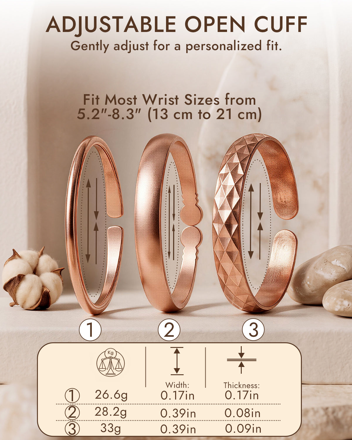 pure copper bracelet