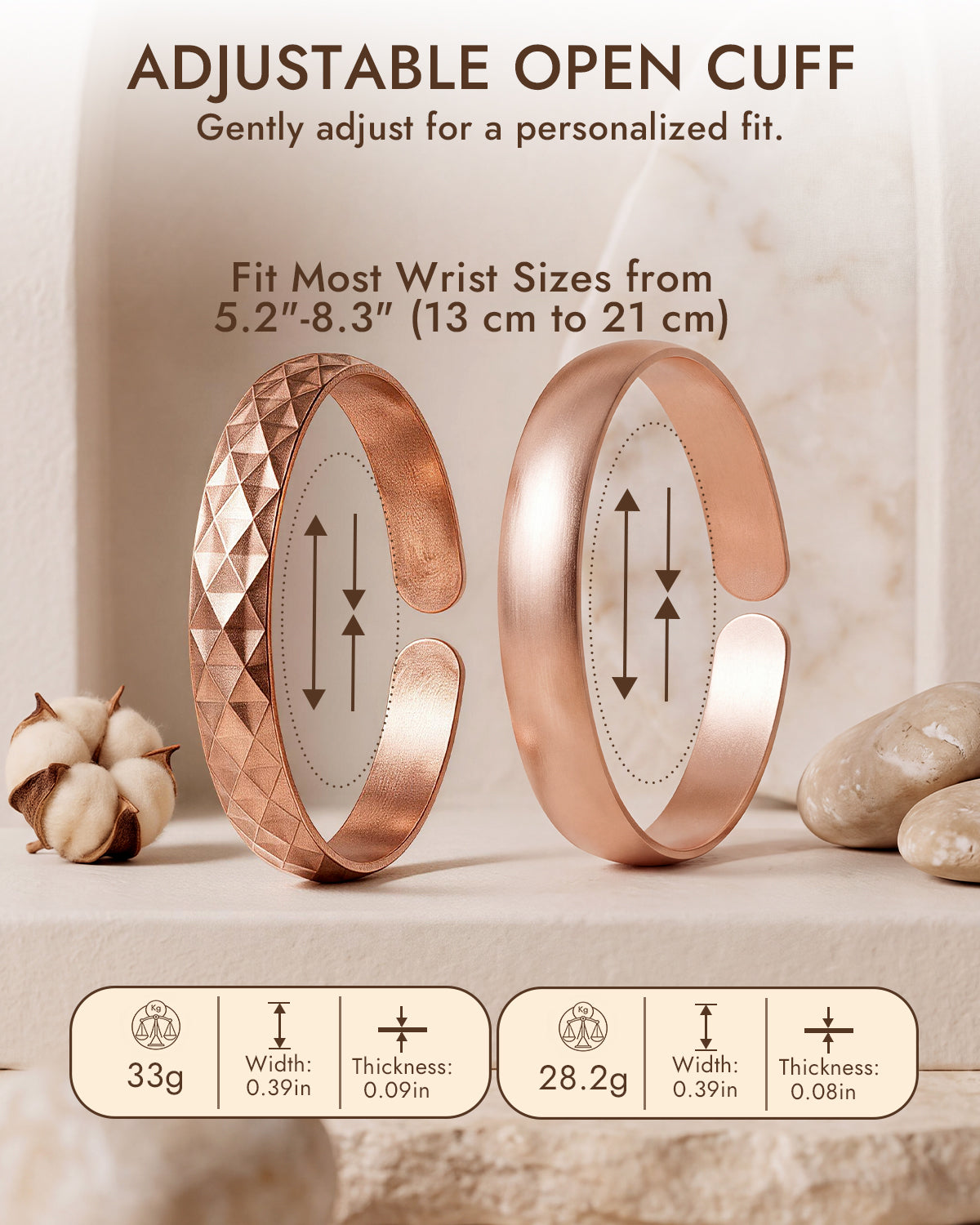 pure copper bracelet