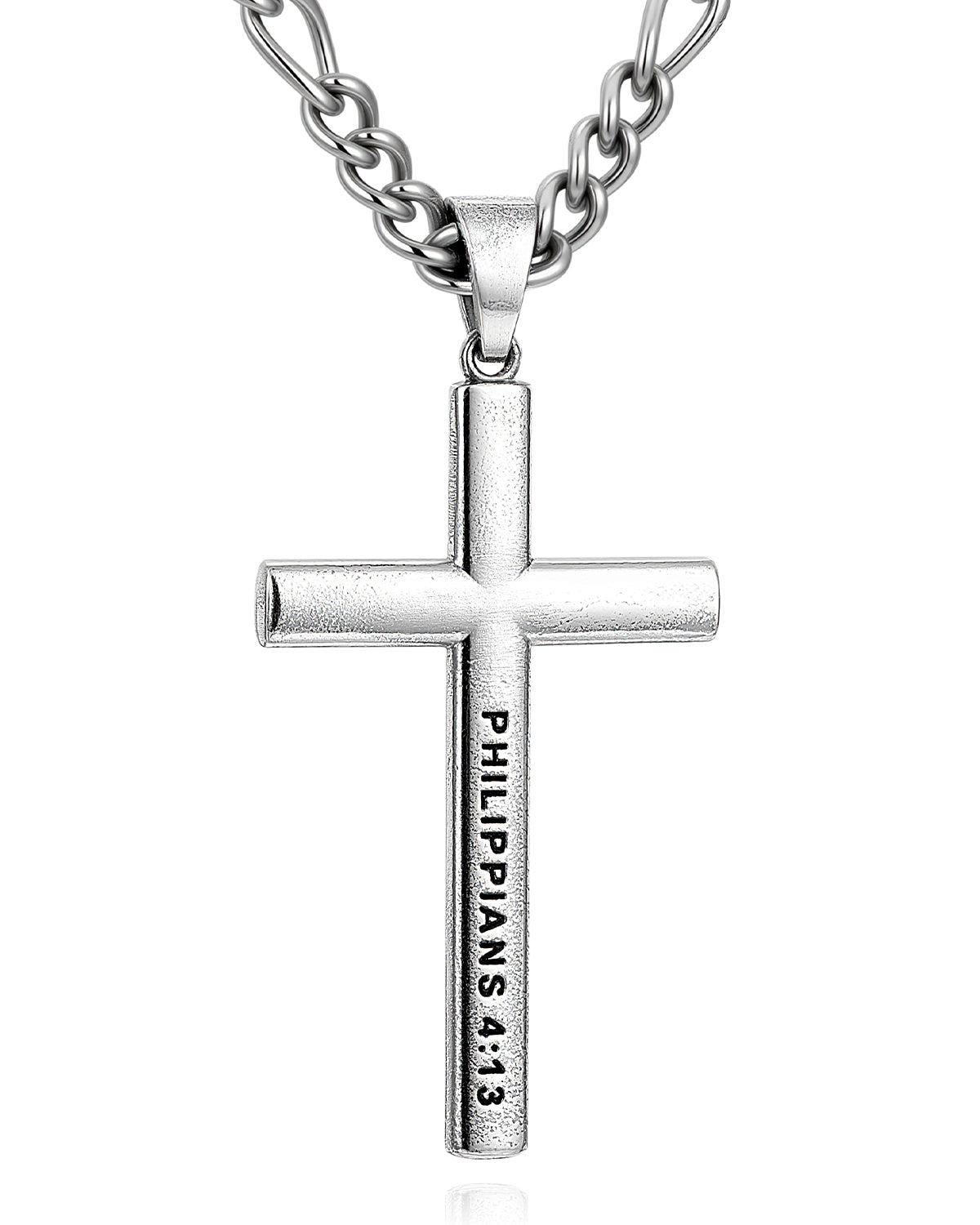 philippians 4:13 cross necklace 