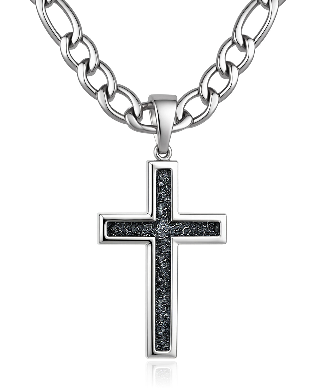 mens cross necklace