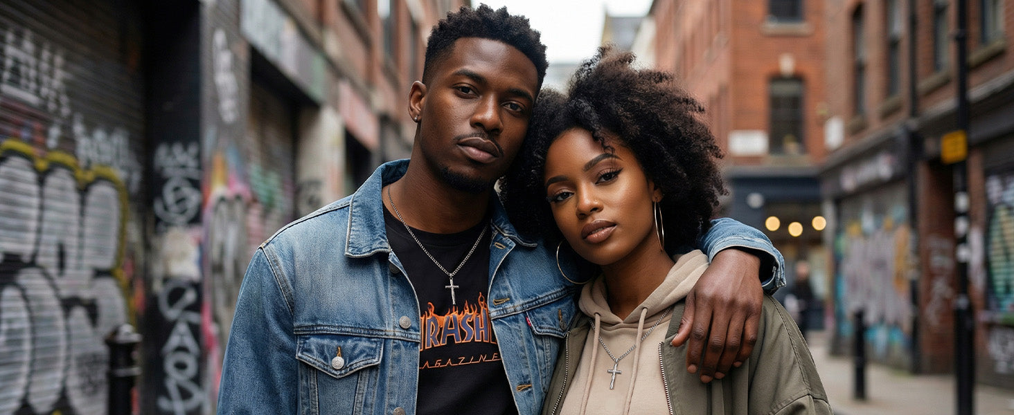 men's cross necklace