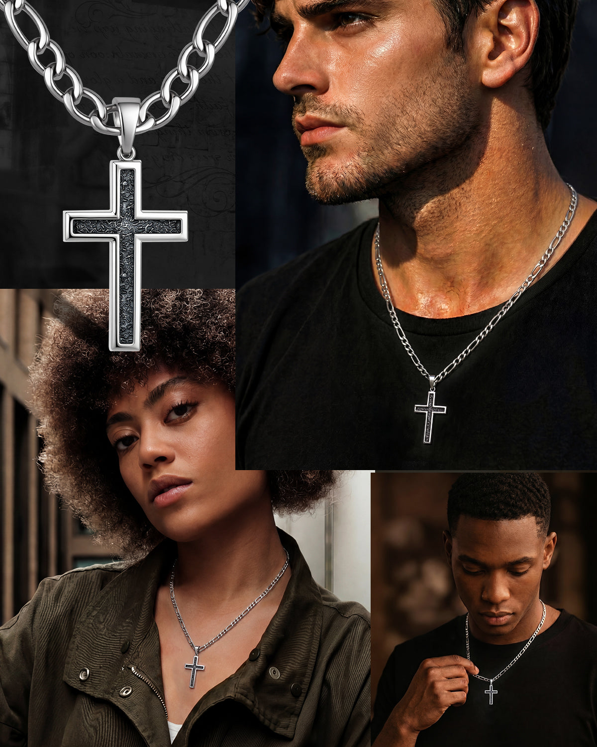 men's cross pendants