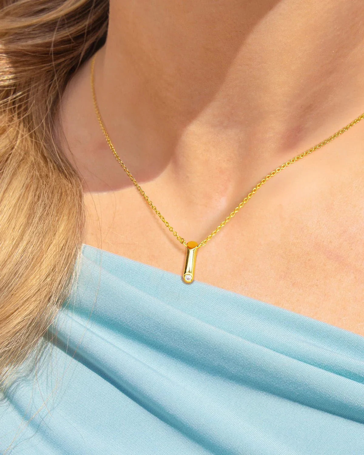 gold layering necklace