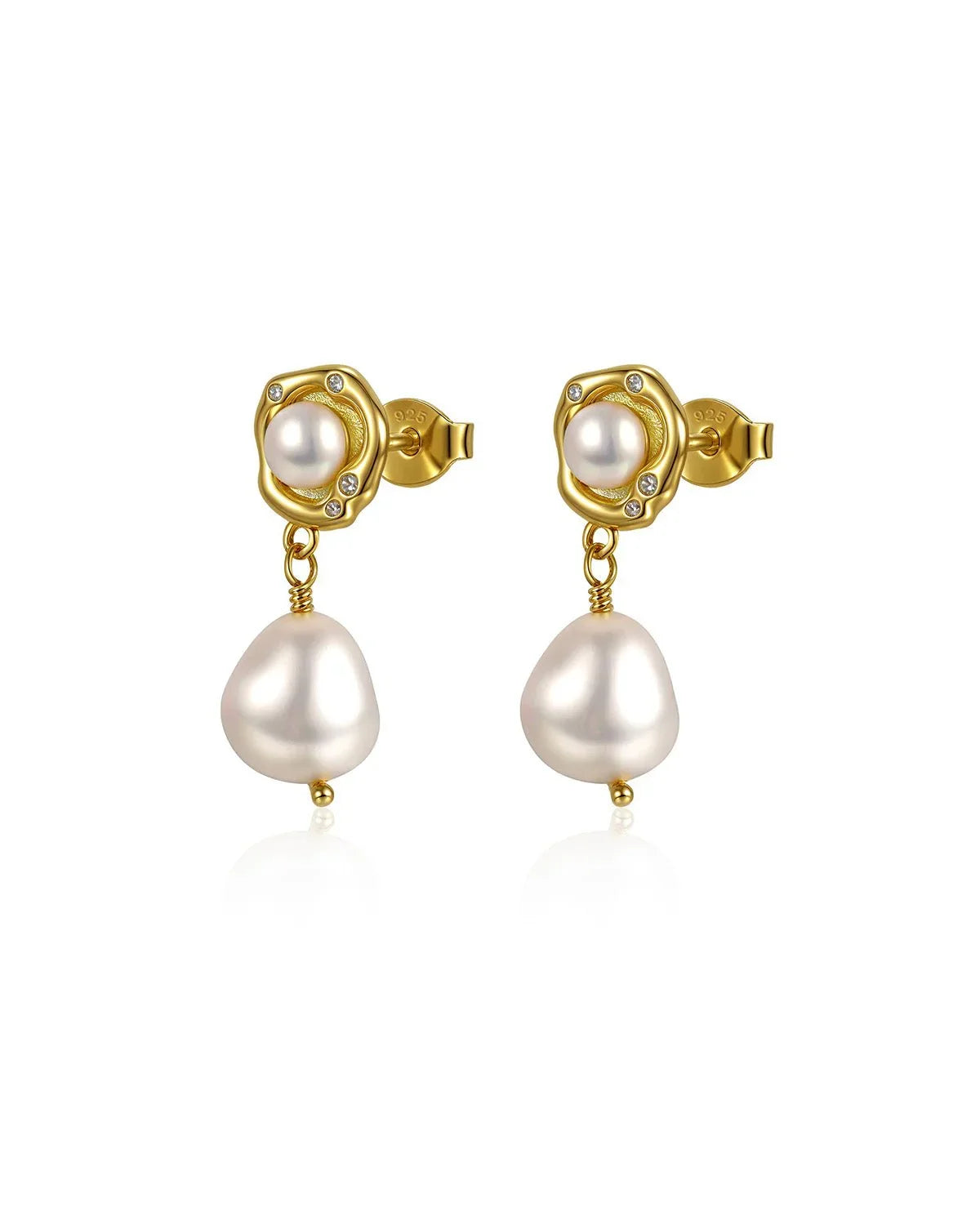 pearl earrings