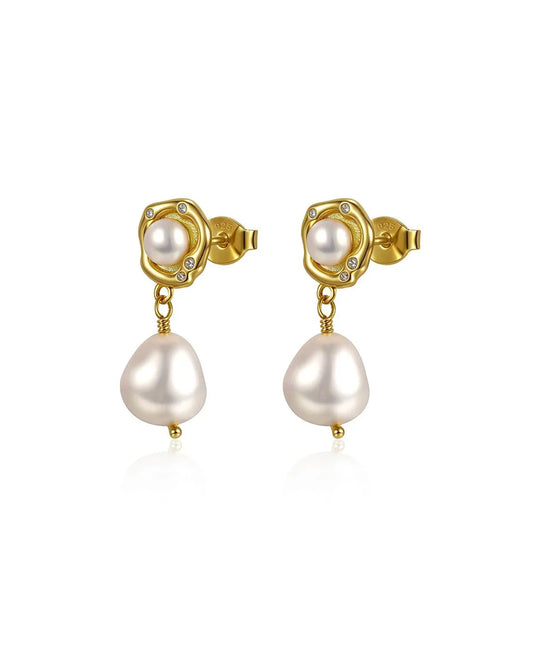 pearl earrings