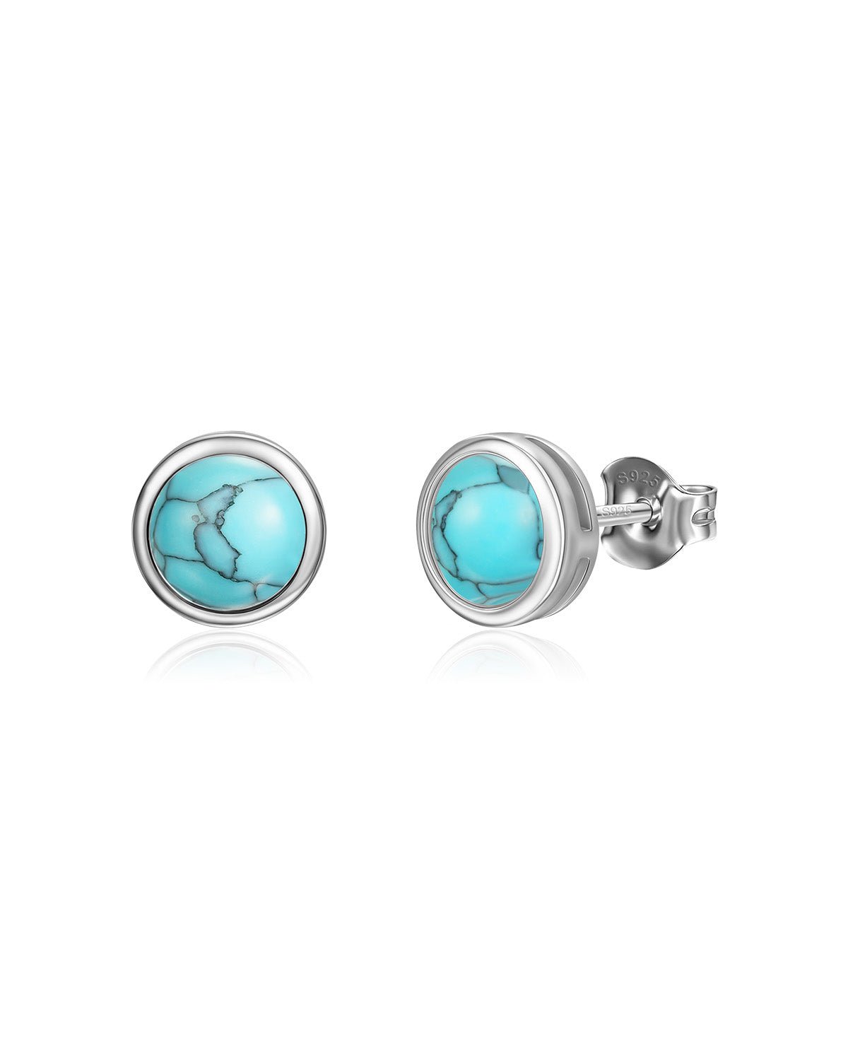 turquoise stud earrings