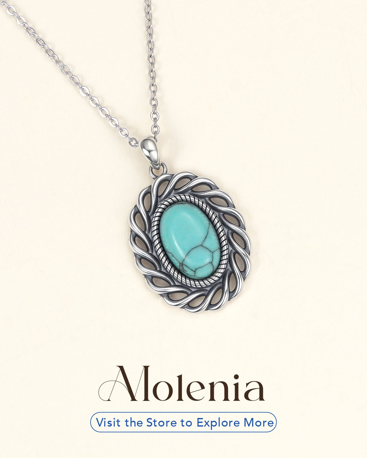 925 sterling silver turquoise necklace 